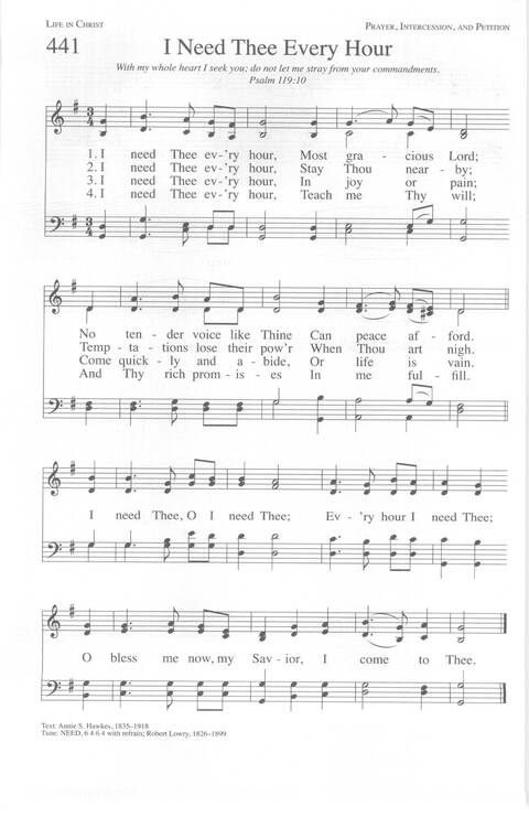 Total Praise: songs and other worship resources for every generation page 707