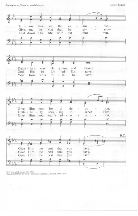 Total Praise: songs and other worship resources for every generation page 752