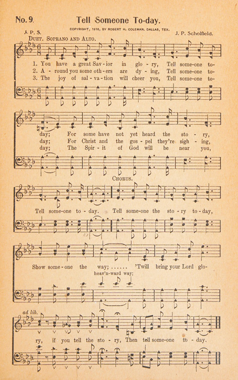 Treasury of Song page 9