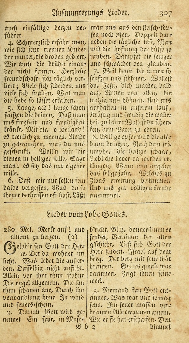 Ein Unpartheyisches Gesang-Buch: enthaltend geistreiche Lieder und Psalmen, zum allgemeinen Gebrauch des wahren Gottesdienstes auf begehren der Brüderschaft der Menoniten Gemeinen...(2nd verb. aufl.) page 375