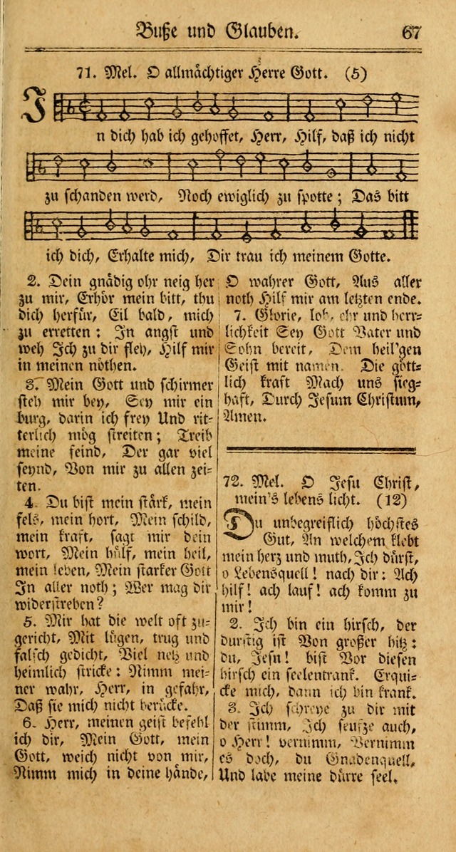 Unpartheyisches Gesang-Buch: enhaltend Geistrieche Lieder und Psalmen, zum allgemeinen Gebrauch des wahren Gottesdienstes (3rd aufl.) page 149