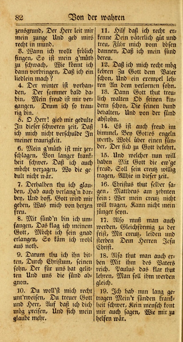 Unpartheyisches Gesang-Buch: enhaltend Geistrieche Lieder und Psalmen, zum allgemeinen Gebrauch des wahren Gottesdienstes (3rd aufl.) page 164