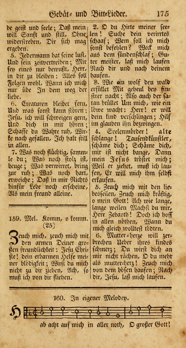 Unpartheyisches Gesang-Buch: enhaltend Geistrieche Lieder und Psalmen, zum allgemeinen Gebrauch des wahren Gottesdienstes (3rd aufl.) page 257