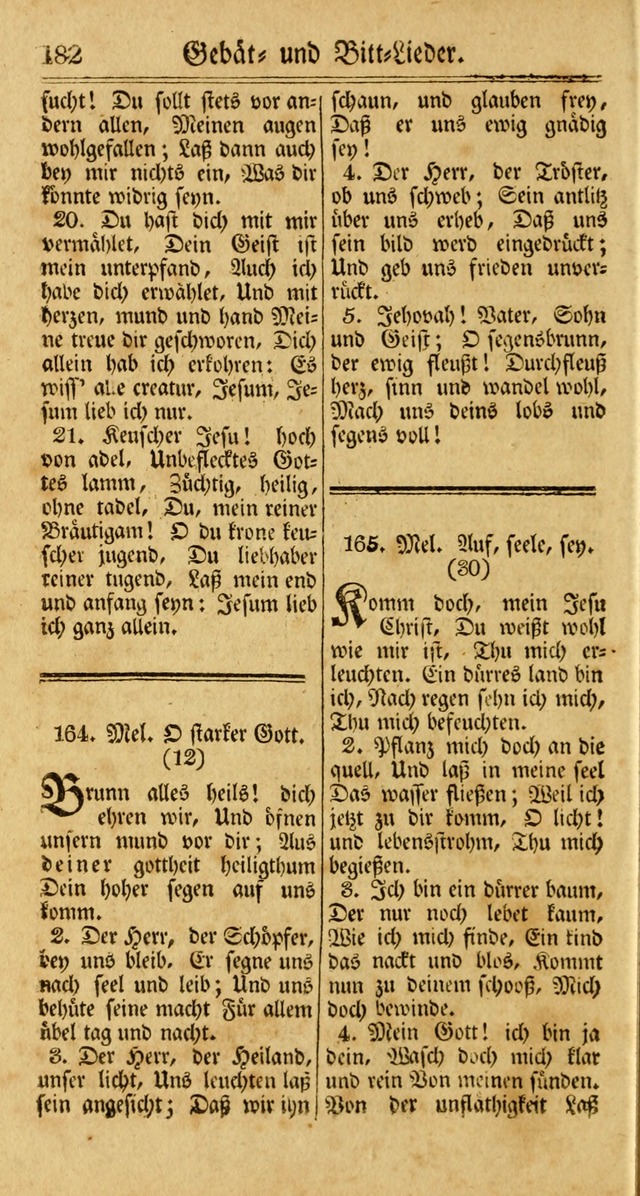 Unpartheyisches Gesang-Buch: enhaltend Geistrieche Lieder und Psalmen, zum allgemeinen Gebrauch des wahren Gottesdienstes (3rd aufl.) page 264