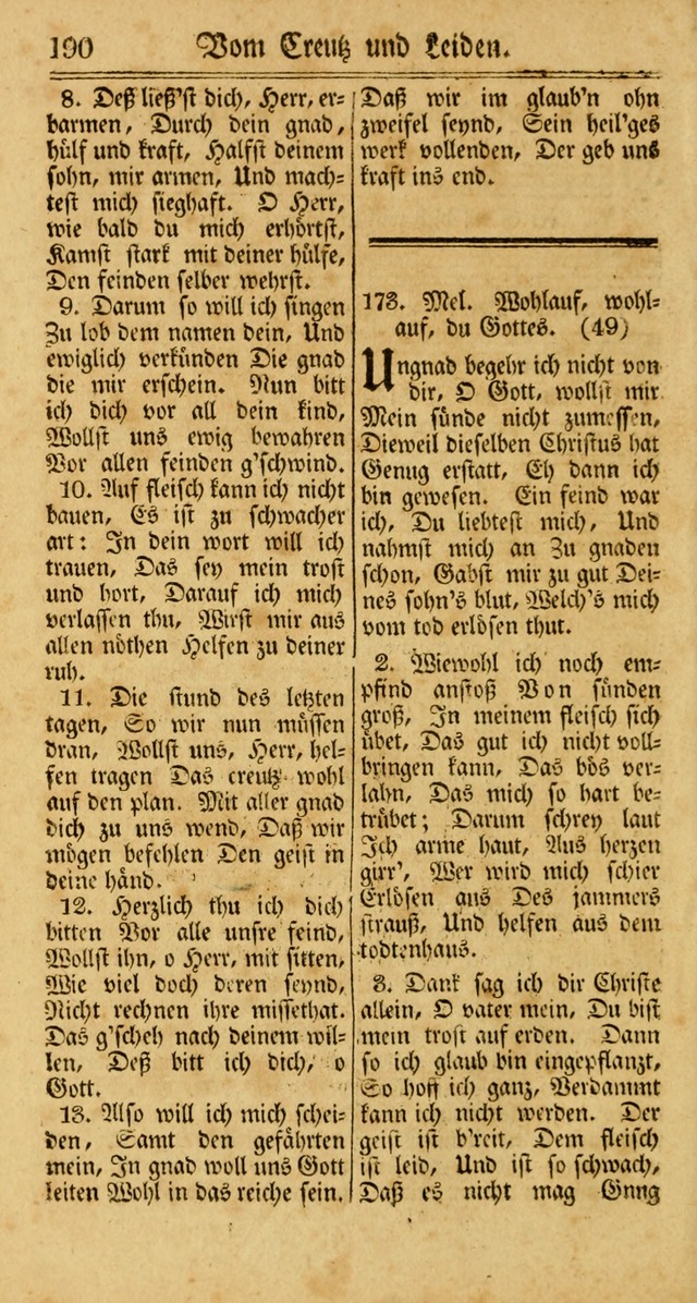 Unpartheyisches Gesang-Buch: enhaltend Geistrieche Lieder und Psalmen, zum allgemeinen Gebrauch des wahren Gottesdienstes (3rd aufl.) page 272