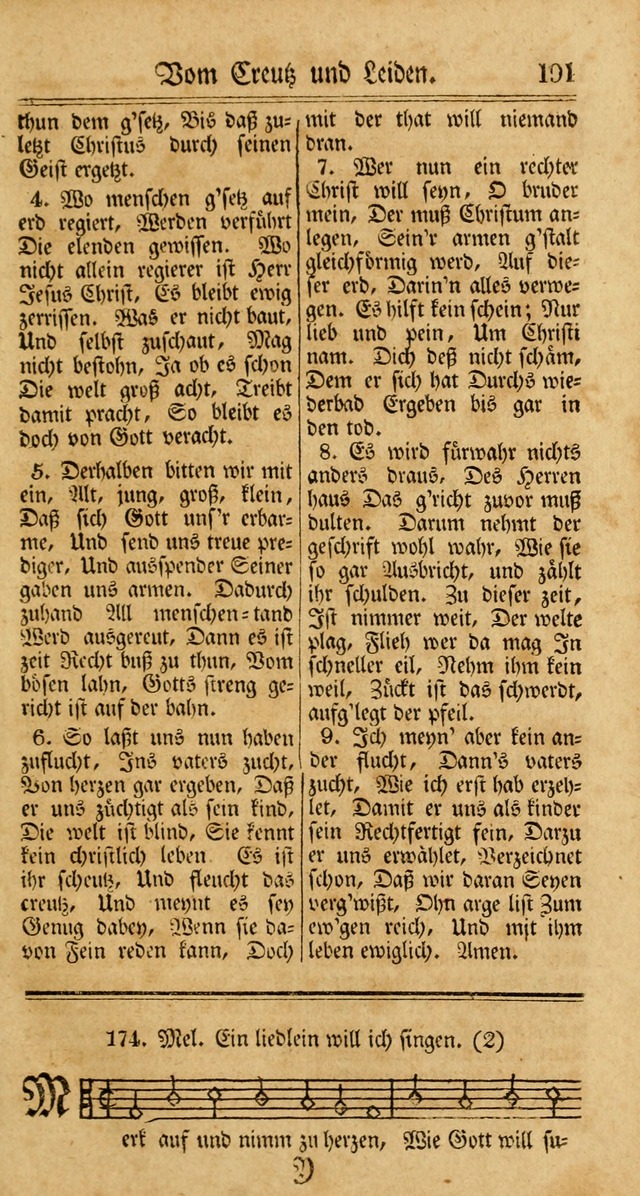 Unpartheyisches Gesang-Buch: enhaltend Geistrieche Lieder und Psalmen, zum allgemeinen Gebrauch des wahren Gottesdienstes (3rd aufl.) page 273