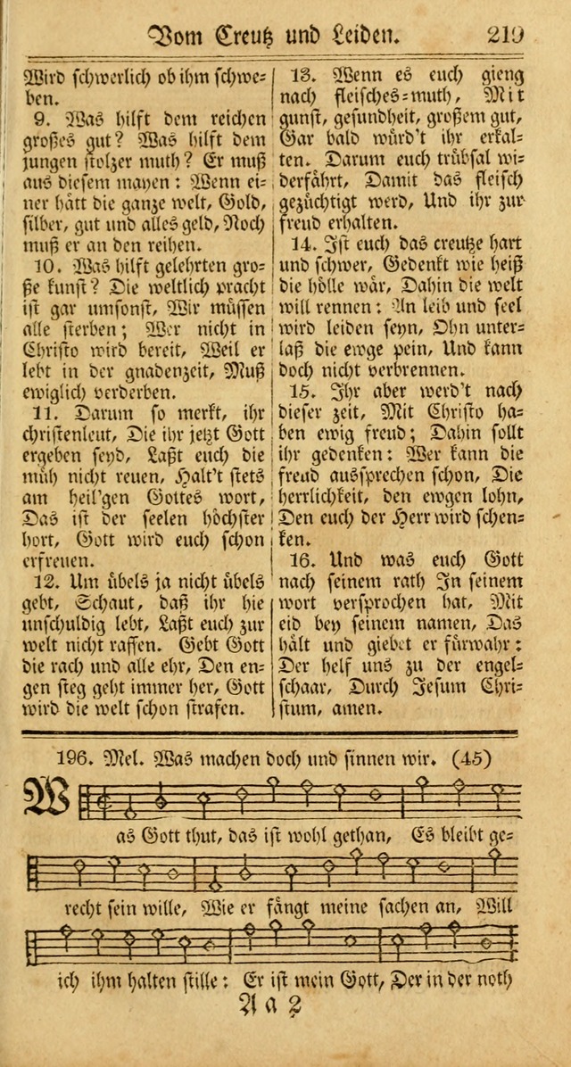 Unpartheyisches Gesang-Buch: enhaltend Geistrieche Lieder und Psalmen, zum allgemeinen Gebrauch des wahren Gottesdienstes (3rd aufl.) page 301