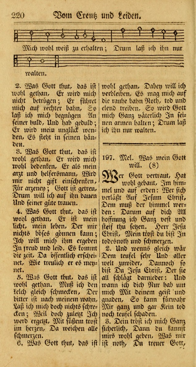 Unpartheyisches Gesang-Buch: enhaltend Geistrieche Lieder und Psalmen, zum allgemeinen Gebrauch des wahren Gottesdienstes (3rd aufl.) page 302