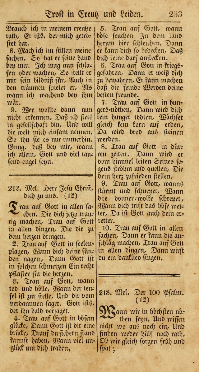 Unpartheyisches Gesang-Buch: enhaltend Geistrieche Lieder und Psalmen, zum allgemeinen Gebrauch des wahren Gottesdienstes (3rd aufl.) page 315