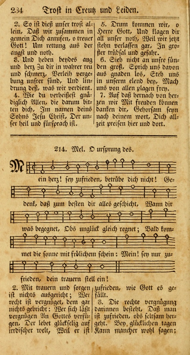 Unpartheyisches Gesang-Buch: enhaltend Geistrieche Lieder und Psalmen, zum allgemeinen Gebrauch des wahren Gottesdienstes (3rd aufl.) page 316