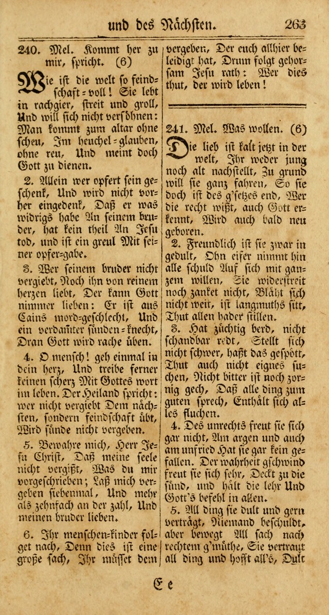 Unpartheyisches Gesang-Buch: enhaltend Geistrieche Lieder und Psalmen, zum allgemeinen Gebrauch des wahren Gottesdienstes (3rd aufl.) page 345