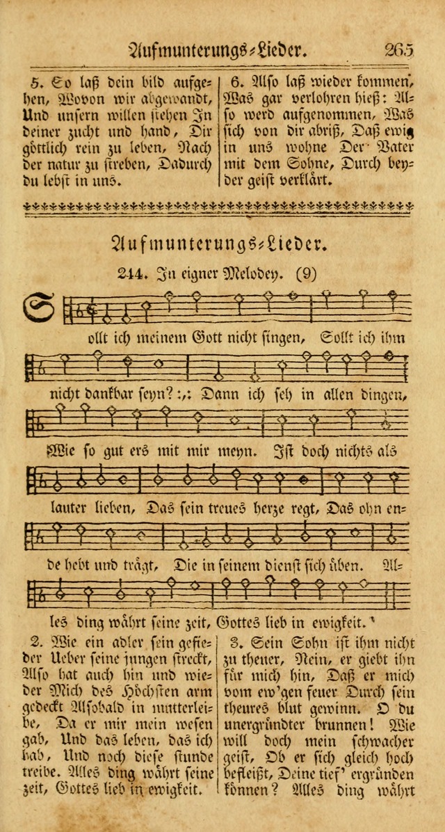 Unpartheyisches Gesang-Buch: enhaltend Geistrieche Lieder und Psalmen, zum allgemeinen Gebrauch des wahren Gottesdienstes (3rd aufl.) page 347