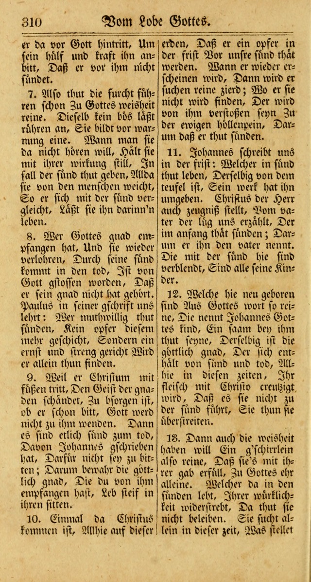 Unpartheyisches Gesang-Buch: enhaltend Geistrieche Lieder und Psalmen, zum allgemeinen Gebrauch des wahren Gottesdienstes (3rd aufl.) page 392