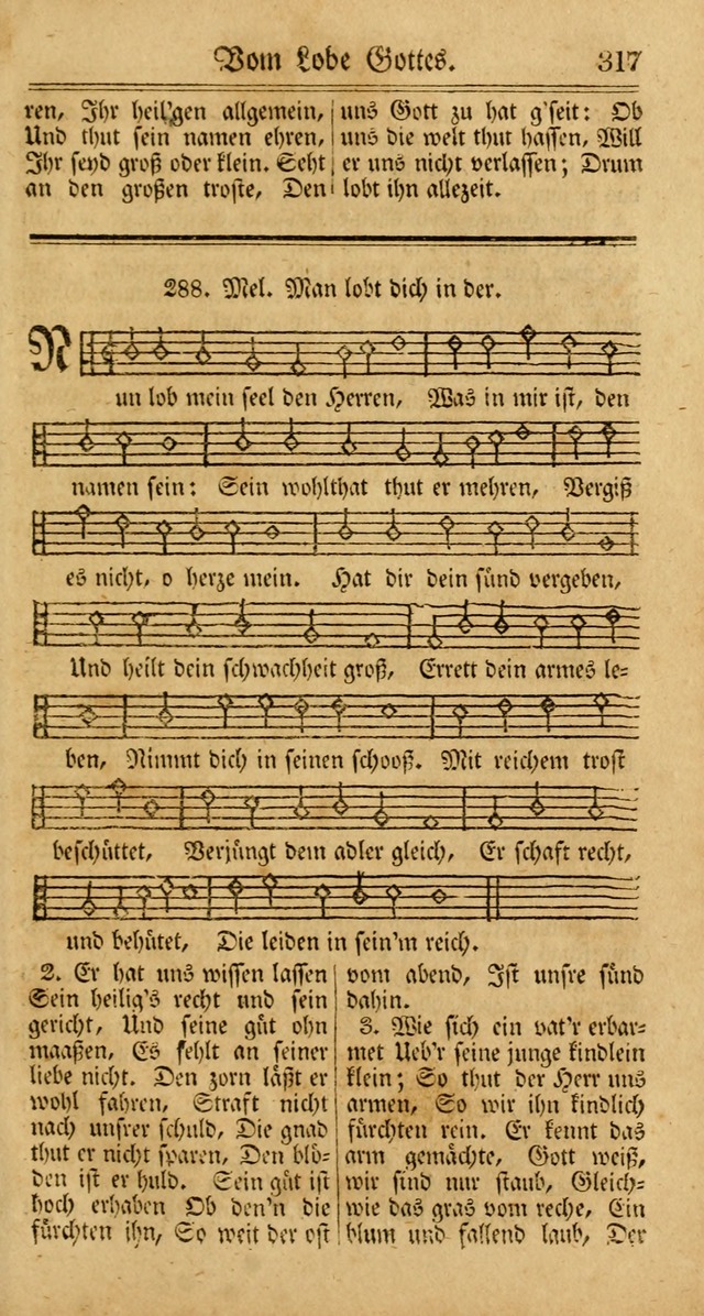 Unpartheyisches Gesang-Buch: enhaltend Geistrieche Lieder und Psalmen, zum allgemeinen Gebrauch des wahren Gottesdienstes (3rd aufl.) page 399