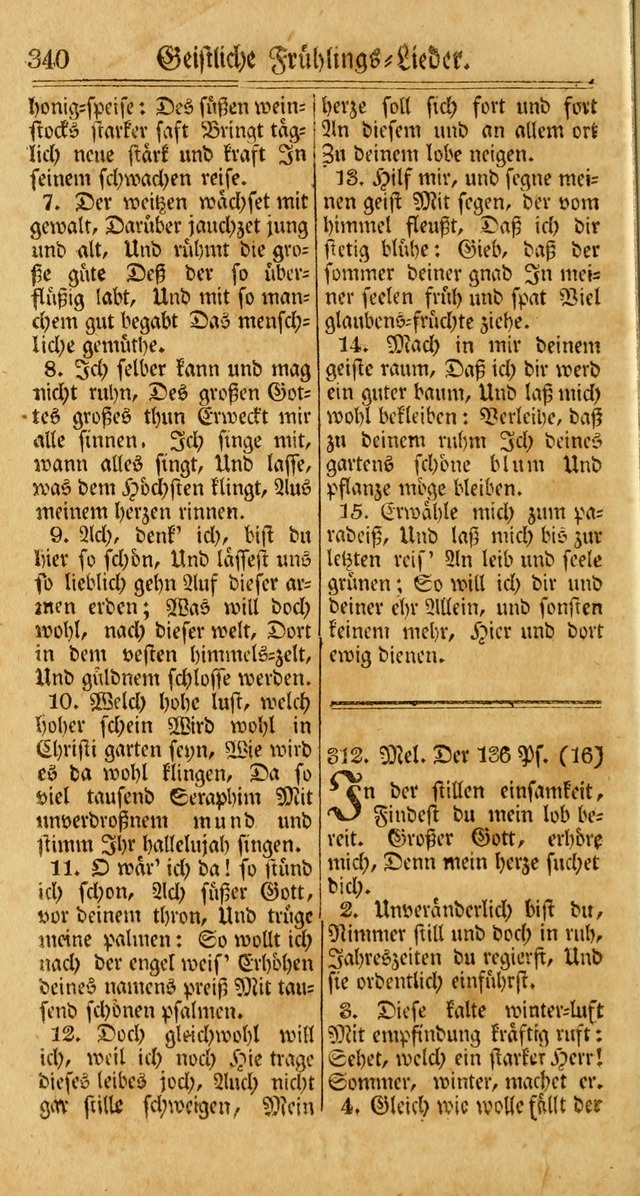 Unpartheyisches Gesang-Buch: enhaltend Geistrieche Lieder und Psalmen, zum allgemeinen Gebrauch des wahren Gottesdienstes (3rd aufl.) page 422