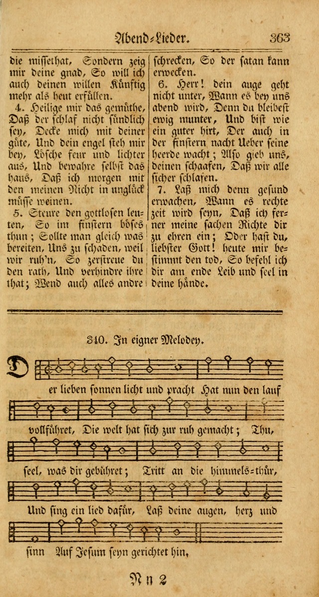 Unpartheyisches Gesang-Buch: enhaltend Geistrieche Lieder und Psalmen, zum allgemeinen Gebrauch des wahren Gottesdienstes (3rd aufl.) page 445