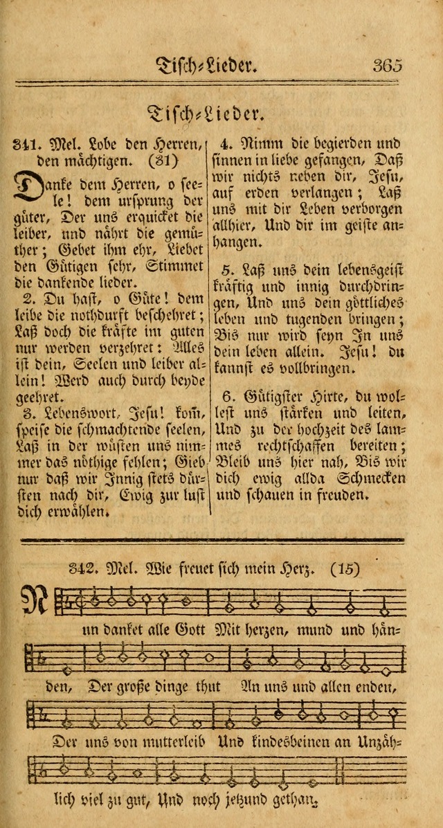 Unpartheyisches Gesang-Buch: enhaltend Geistrieche Lieder und Psalmen, zum allgemeinen Gebrauch des wahren Gottesdienstes (3rd aufl.) page 447