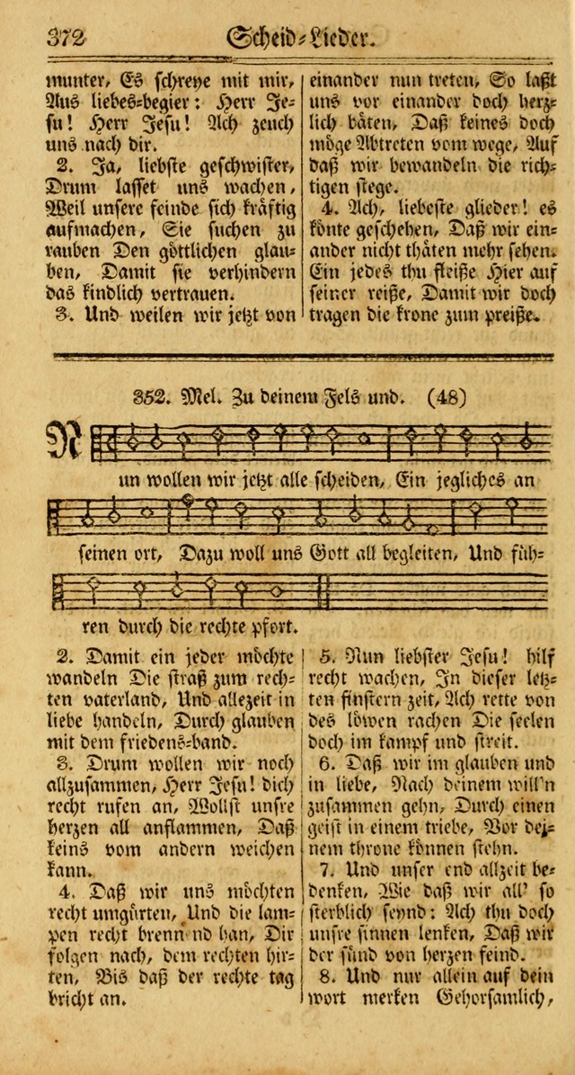 Unpartheyisches Gesang-Buch: enhaltend Geistrieche Lieder und Psalmen, zum allgemeinen Gebrauch des wahren Gottesdienstes (3rd aufl.) page 454