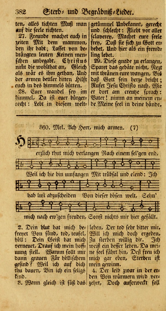 Unpartheyisches Gesang-Buch: enhaltend Geistrieche Lieder und Psalmen, zum allgemeinen Gebrauch des wahren Gottesdienstes (3rd aufl.) page 464