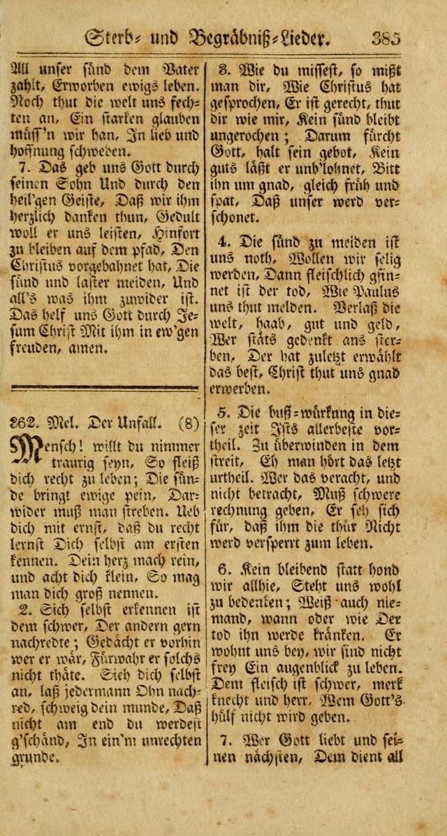 Unpartheyisches Gesang-Buch: enhaltend Geistrieche Lieder und Psalmen, zum allgemeinen Gebrauch des wahren Gottesdienstes (3rd aufl.) page 467