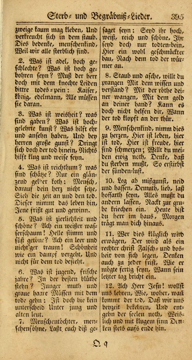 Unpartheyisches Gesang-Buch: enhaltend Geistrieche Lieder und Psalmen, zum allgemeinen Gebrauch des wahren Gottesdienstes (3rd aufl.) page 477