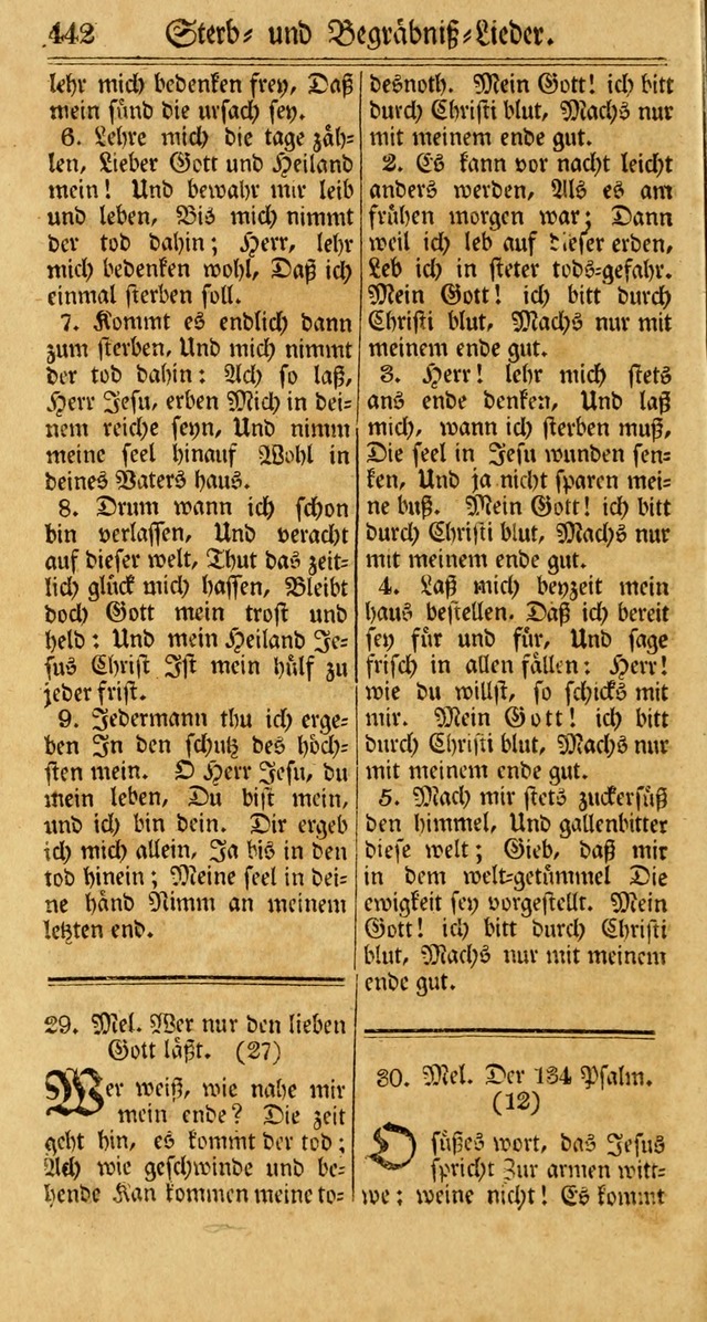 Unpartheyisches Gesang-Buch: enhaltend Geistrieche Lieder und Psalmen, zum allgemeinen Gebrauch des wahren Gottesdienstes (3rd aufl.) page 524