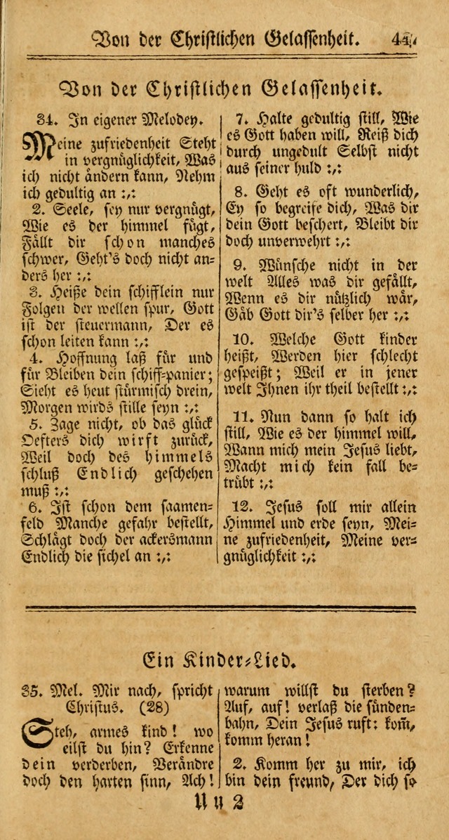 Unpartheyisches Gesang-Buch: enhaltend Geistrieche Lieder und Psalmen, zum allgemeinen Gebrauch des wahren Gottesdienstes (3rd aufl.) page 529