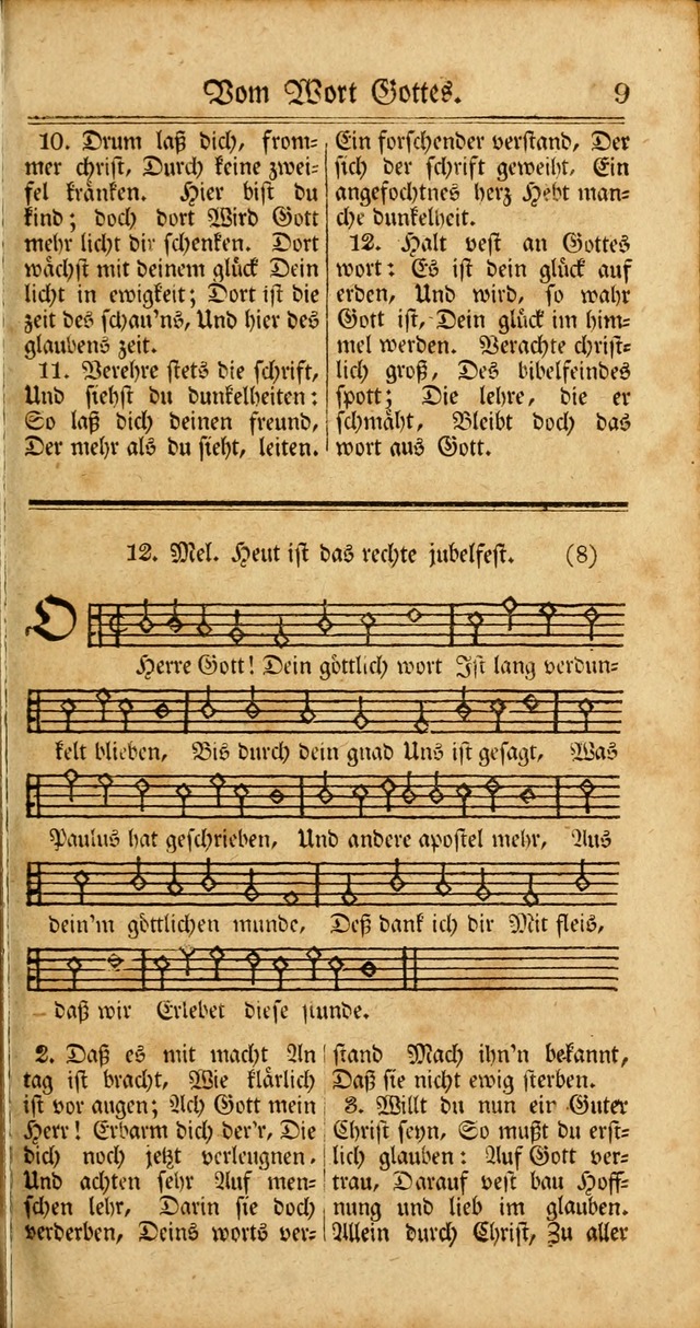 Unpartheyisches Gesang-Buch: enhaltend Geistrieche Lieder und Psalmen, zum allgemeinen Gebrauch des wahren Gottesdienstes (3rd aufl.) page 89