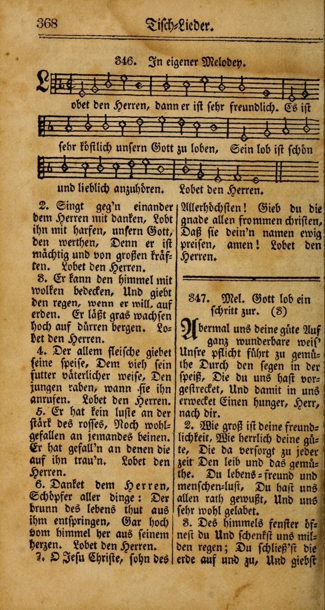 Unpartheyisches Gesang-Buch: enhaltend Geistrieche Lieder und Psalmen, zum allgemeinen Gebrauch des wahren Gottesdienstes (4th verb. Aufl., mit einem Anhang) page 448
