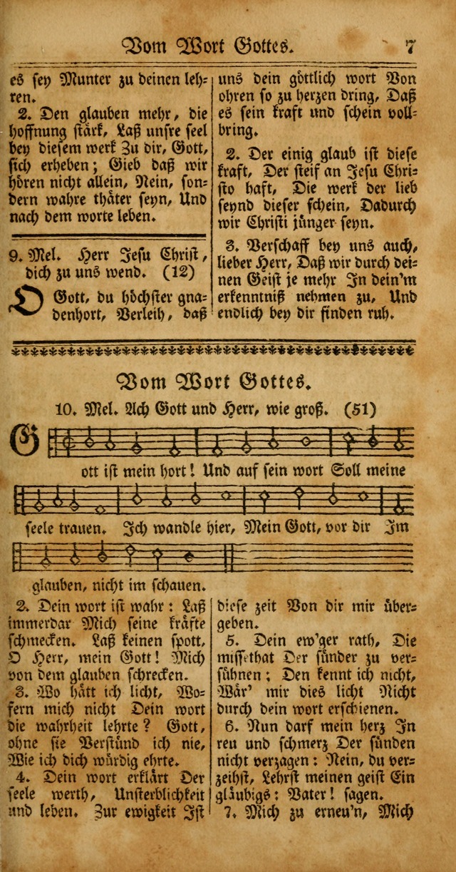 Unpartheyisches Gesang-Buch: enhaltend Geistrieche Lieder und Psalmen, zum allgemeinen Gebrauch des wahren Gottesdienstes (4th verb. Aufl., mit einem Anhang) page 87