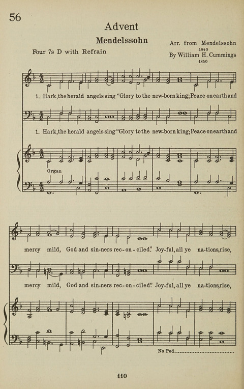 University Hymns page 109