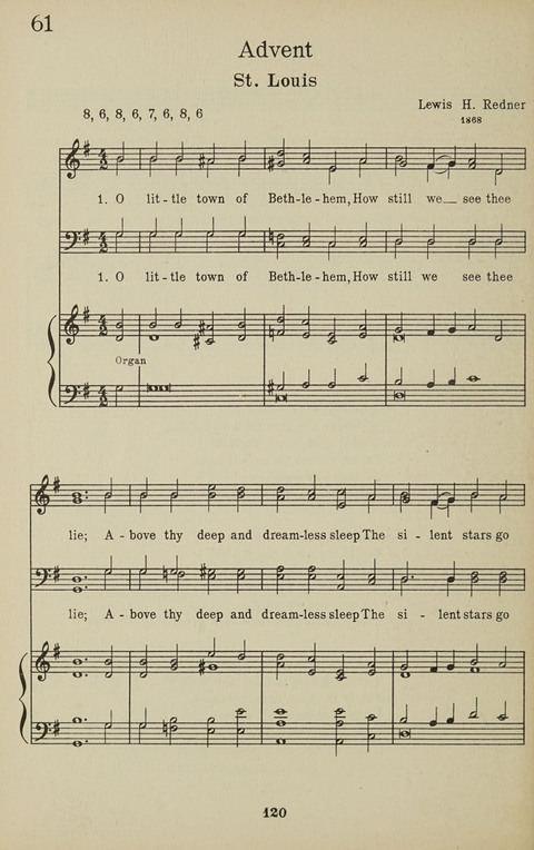 University Hymns page 119