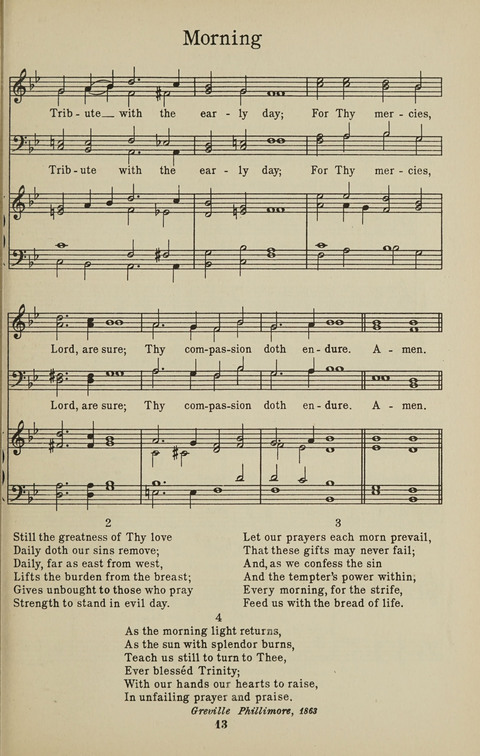 University Hymns page 12