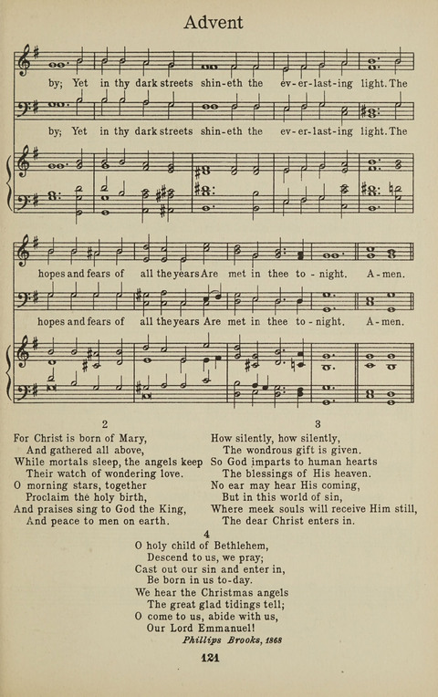 University Hymns page 120
