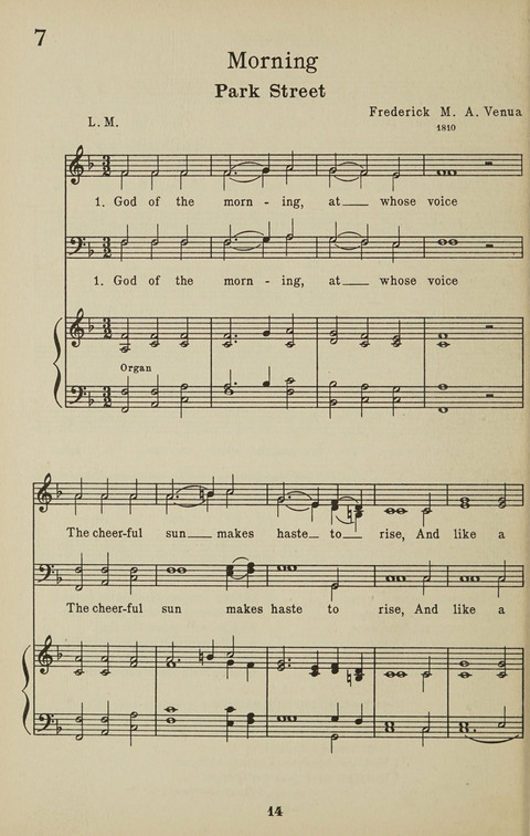 University Hymns page 13