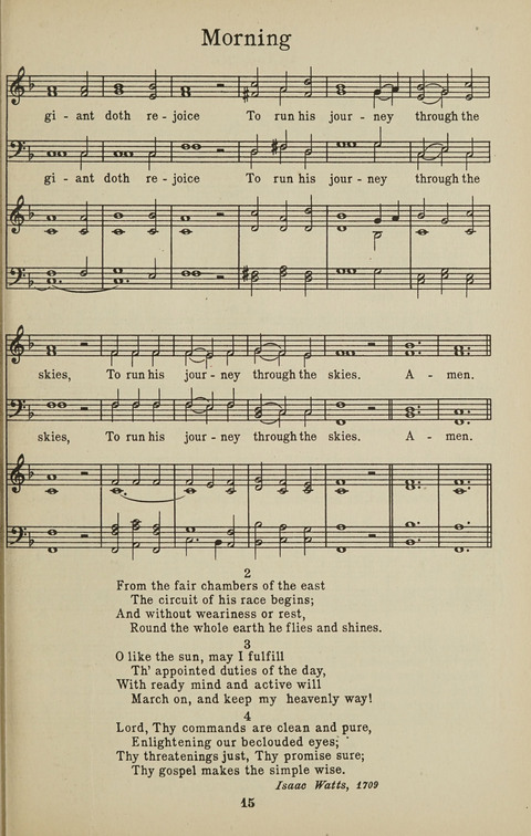 University Hymns page 14