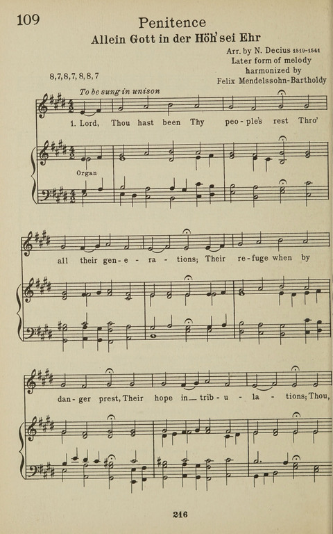 University Hymns page 215