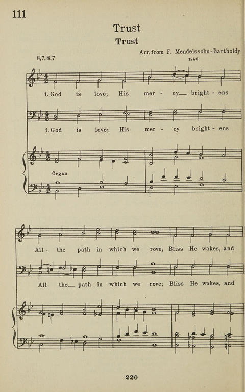 University Hymns page 219
