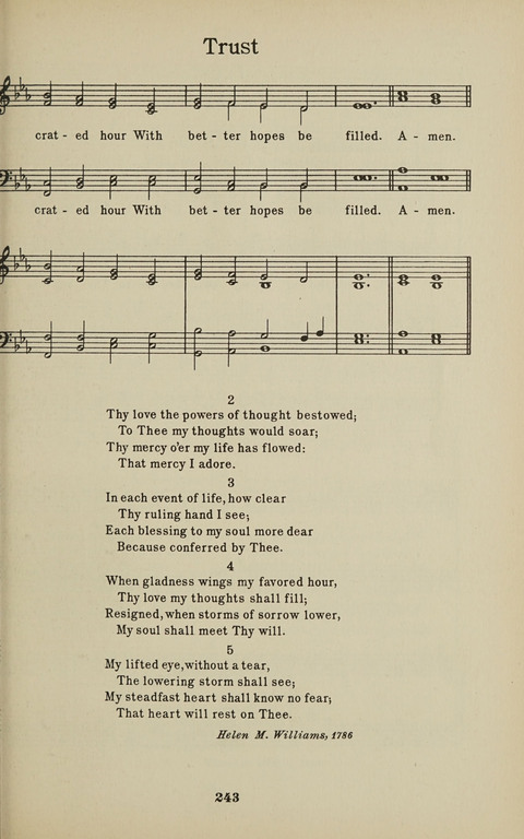 University Hymns page 242