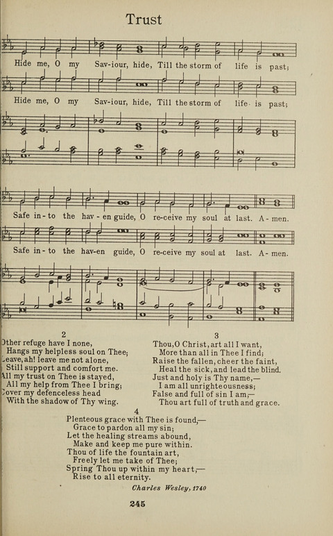 University Hymns page 244