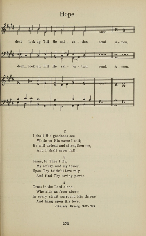 University Hymns page 272