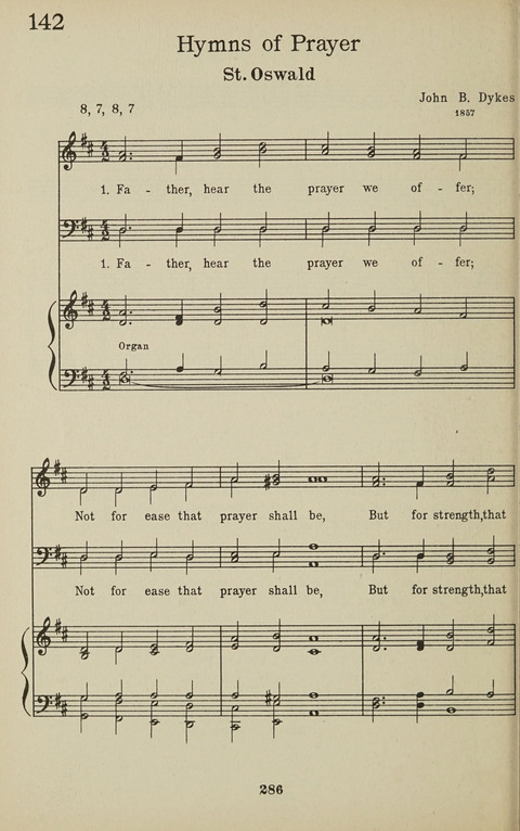 University Hymns page 285