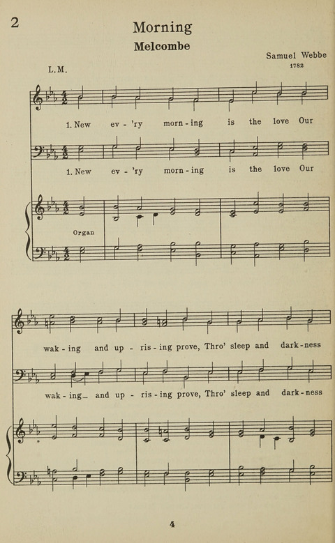 University Hymns page 3