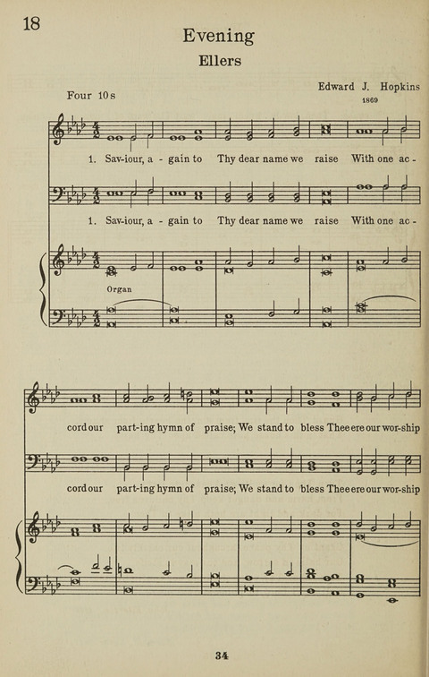 University Hymns page 33
