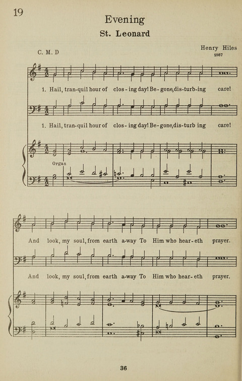 University Hymns page 35