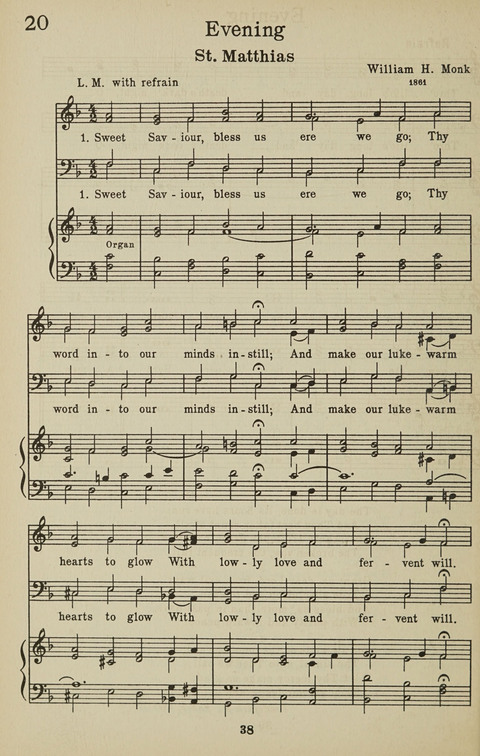 University Hymns page 37