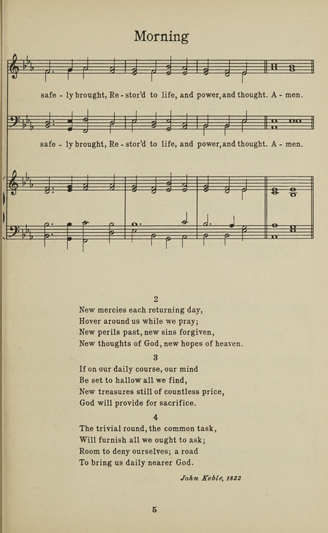 University Hymns page 4