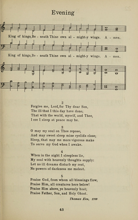University Hymns page 42