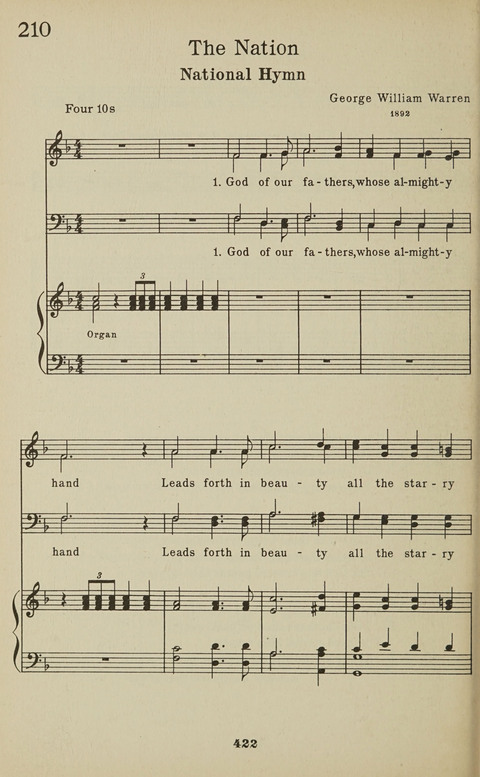 University Hymns page 421