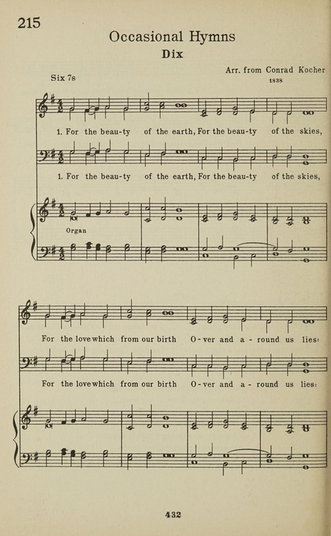 University Hymns page 431